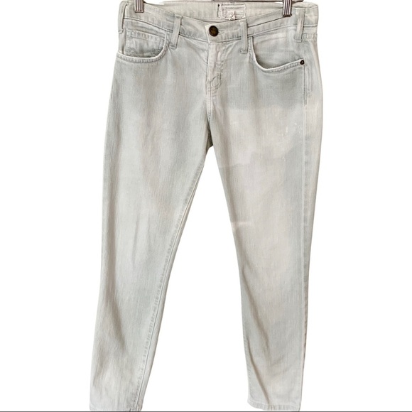 CURRENT/ELLIOTT “The Roller” Wrought Iron Grey Jeans - Picture 5 of 13